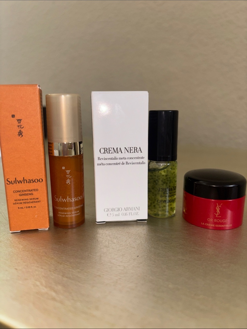 SulwhasooSulwhasoo Concentrated Ginseng Renewing Serum Giorgio Armani Crema Nera